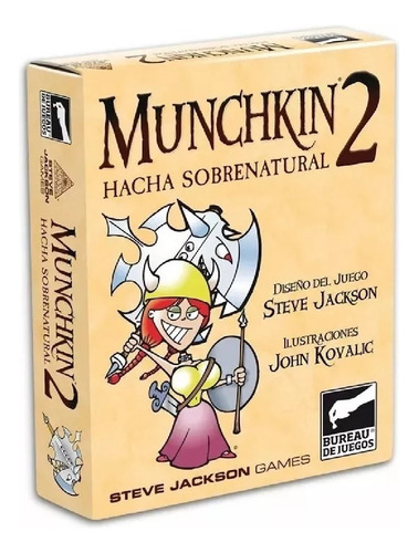 Munchkin 2 Juego De Mesa Steve Jackson Oficial Cartas Juego