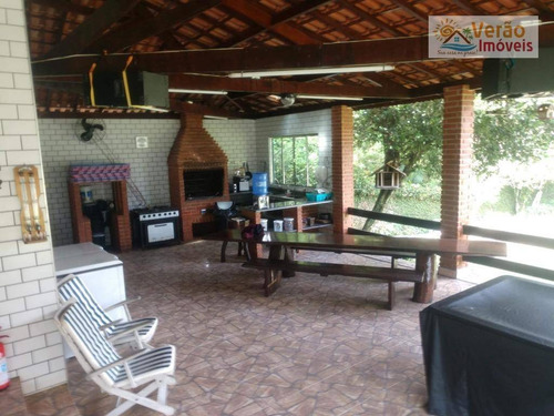 Chácara Com 8 Dormitórios À Venda, 5000 M² Por R$ 1.200.000,00 - Parque Real - Itanhaém/sp - Ch0021