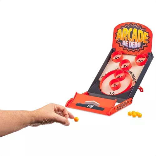 Jogo Arcade De Dedo Multikids Com 6 Bolinhas - Br1778