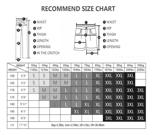 Pantalones Cortos Para Hombre, Pantalones Cortos Para Hombre