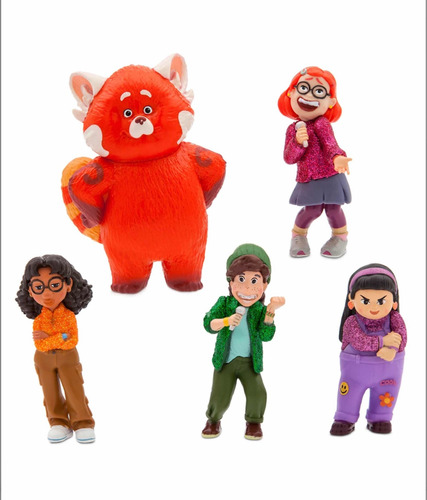 Set Turning Red Bff (mejores Amigas) Disney Original