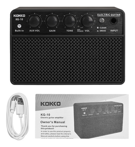 Mini Guitarra Pequeña Sound Bt/headphone Performances Kokko