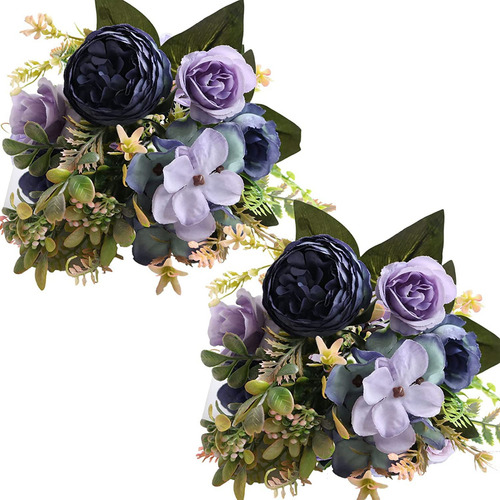 Mt 2 Rosas Artificiales De Seda For Decoración De Bodas