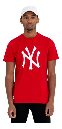 Remera New Era New York Yankees Team Logo Mlb Hombre 