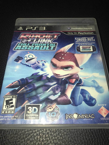 Videojuego Ratchet Clank Full Frontal Assault Para Ps3