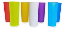 Comprar 25 Vasos Largos Long Drink Fiesta Eventos Reutilizables