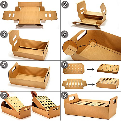 Caja De Soporte Conos De Confeti De Boda, 30 Piezas De ...