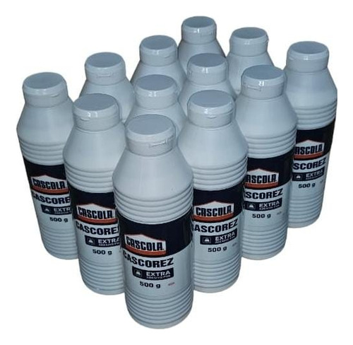 Cola Cascola Cascorez Extra 500g - Embalagem Com 12 Unidades