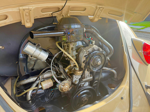 Volkswagen Fusca 67 Bege Impecável Todo Restaurado Original