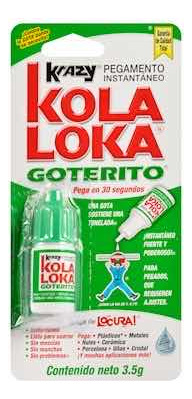 Pegamento Instantáneo Kola Loka Goterito 3.5g Pack De 10 Pz