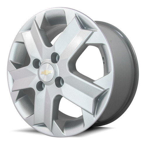 Jogo De Rodas Montana Sport Aro 15 Kr + Bicos Cor Prata