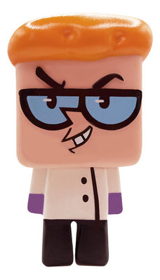 Miniatura Kubos O Laboratório Dexter Nerd Ao Cubo Geek Retro