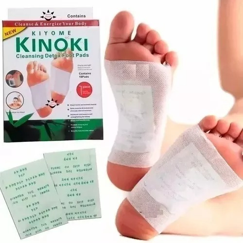 Pack 10 Parches Detox Kinoki Desintoxicación Dolor