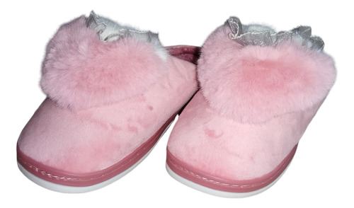 Pantufla Mujer Peluche Moda Casual Dama Pantunfla Denali