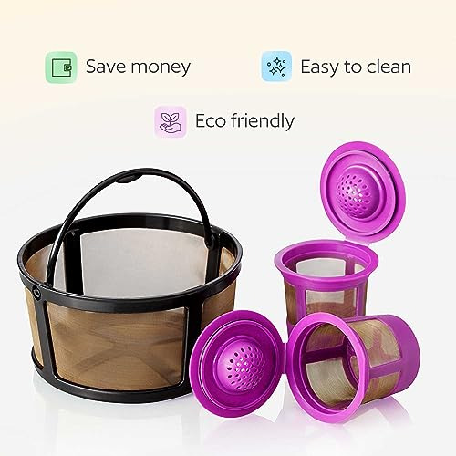 Filtro De Café Goodcups Keurig K Duo Y 2 Tazas Reutilizables