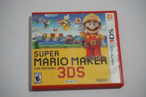 Super Mario Maker De Nintendo 3 Ds Originales En Caja (Usado)