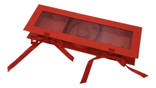 Mamá En Forma De Letra Caja De Flores Vacías Arreglo Rojo