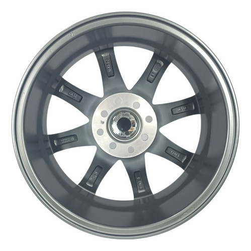 Jogo Roda Zuma Wheels Aro 15 Modelo 3203 Gtr Sports Cor Grafite Com Diamantado