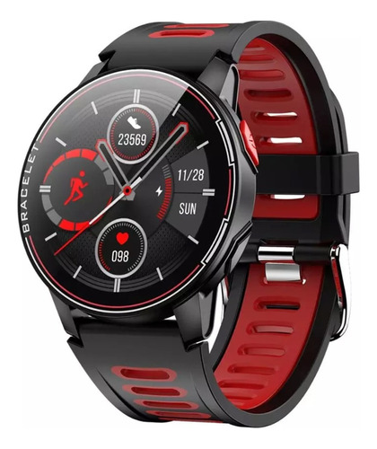 Reloj Inteligente Smart Watch Sport L6 Plus Full Touch Color de la caja Rojo