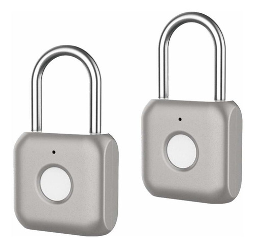 Candado De Huellas Digitales Smart Touch Lock De Metal Antir