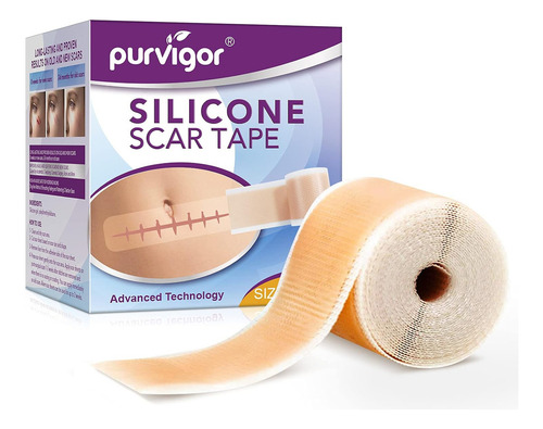 Cinta De Silicona Para Cicatrices Rollo Purvigor