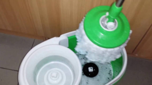 Trapeador Con Balde Plastico 15 L Con Centrifugado 360 Mopa