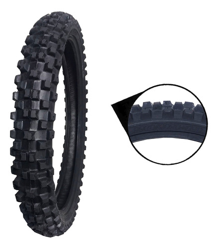 Pneu Dianteiro Com Camara Aro 19 90/90-19 Bros 150 Technic