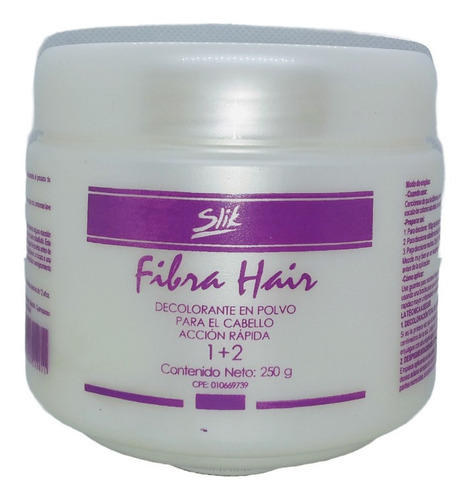 Decolorante Slik Fibra Hair 250g