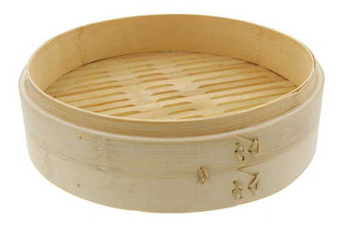 Vaporera De Bambu 15cms Cocina Sano Sin Grasa China Japones