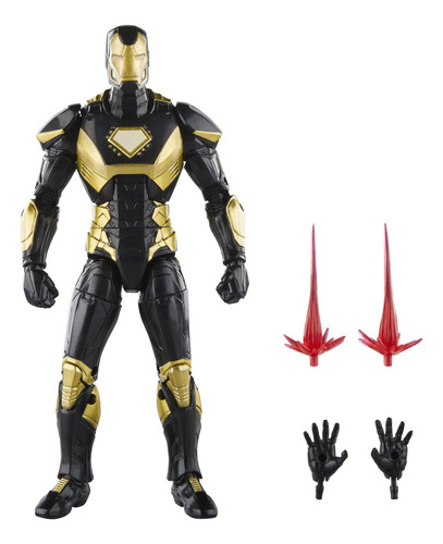 Figura Iron Man Midnigth Sun Legend Series Hasbro 15cm