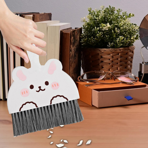 Juego De Mini Cepillo Y Recogedor Mini Cepillo De Limpieza C