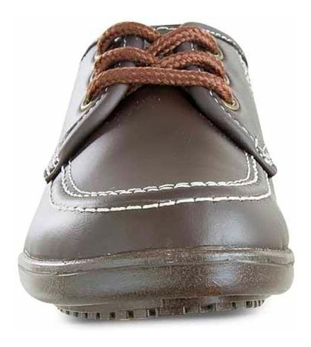 Imagen 5 de 6 de Zapatos Colegiales Bachiller Café Unisex Croydon