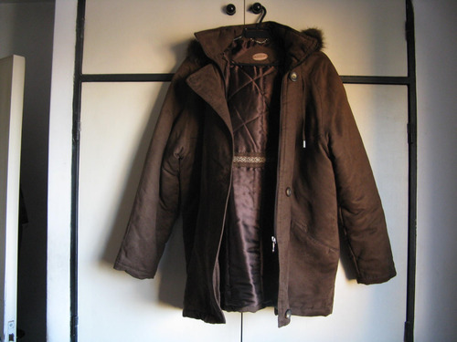 Campera Usada De Invierno De Mujer Talle Mediano (Usado)