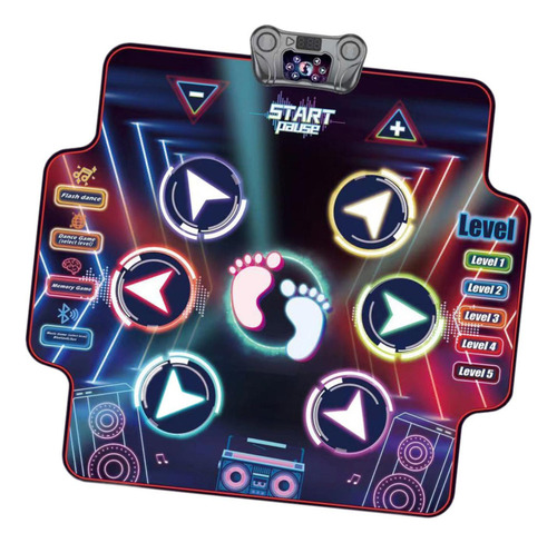 Dance Mat Challenge Mixer Playmat Para Edad De 3-4 6 7 5004