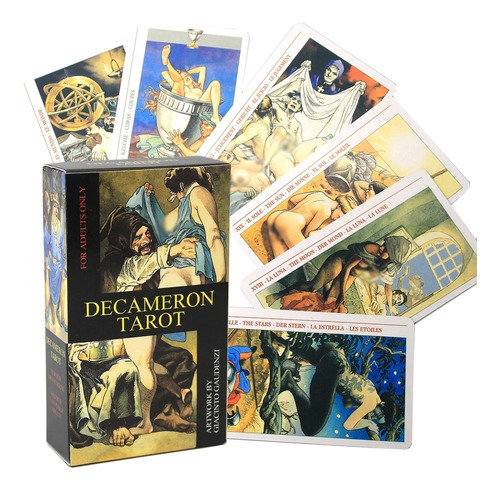 Tarot Decameron Erotico Sexual Idioma Español Basado N Rider