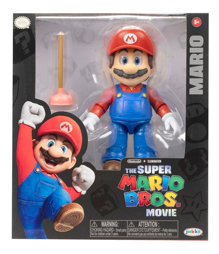 Súper Mario Bros The Movie - Mario Figura De Acción 