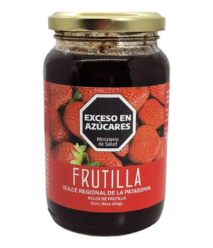 Mermelada Dulce Frutilla Regional Patagonia Michay Co 454g