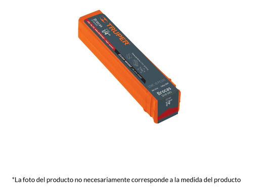 Broca Alta Velocidad Oxido 17/64'' X 4'' Truper 15098