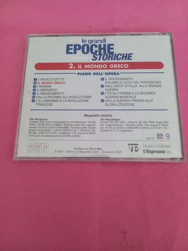 C D Rom - Le Grandi Epoche Storiche - 02 - Il Mondo Greco
