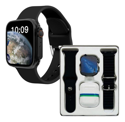 Combo Reloj Inteligente Smart Watch + Earphone Inalámbricos 