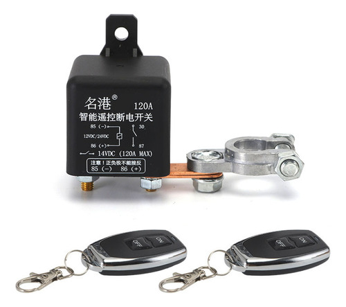 Interruptor De Batería Inalámbrico Para Autos Universal Auss