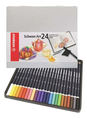Lápiz Color Schwan * 24 Unid.