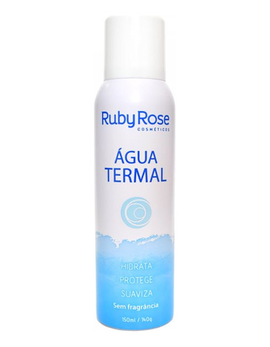 Água Termal Sem Fragrância Ruby Rose 150ml Hb306