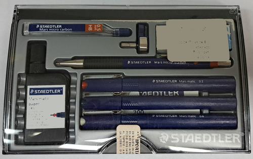 Estuche Estilografo Mars Profesional Con 3 Puntos