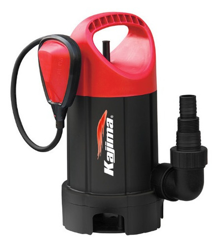 Bomba Submersível P/ Água Limpa Qw-l105 0,5cv 220v Kajima Cor Vermelho Preto