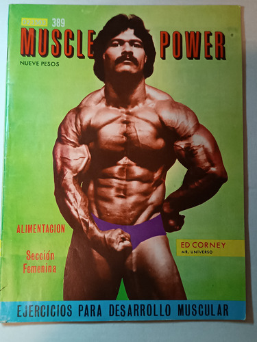 Revista Muscle Power #389 Ed Corney
