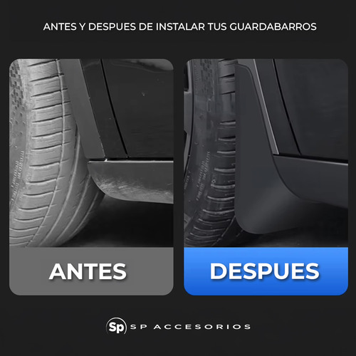 Loderas Mud Flap Para Jetour T2 2024 2025 2026