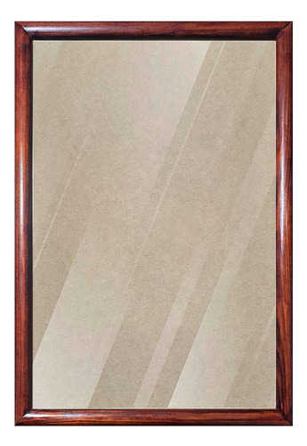 Marcos De Madera 50x70cm. Variedad De Espesor, Todo Incluido Media Caña 2cm Avellana