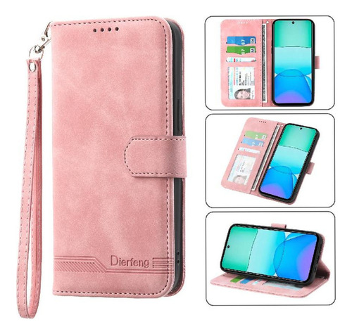 Funda Abatible For Xiaomi Redmi Note 13r 4g Pulsera Premium