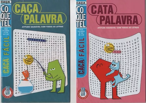 Coquetel - Caça-palavras Sábias - E-BIENAL